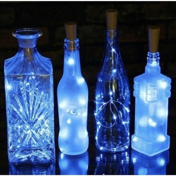 Christmas, room, party decor LED lights Blue - Picture 3 of 11